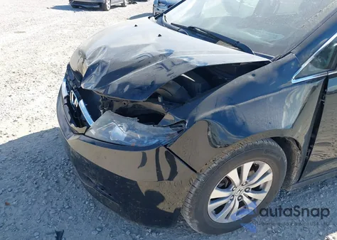 2017 Honda Odyssey Se z USA, uszkodzony, nr VIN 5FNRL5H39HB025860